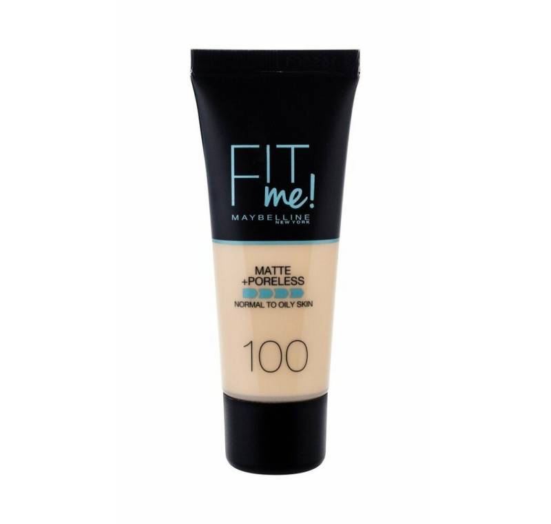 MAYBELLINE NEW YORK Foundation Fit Me Matte & Poreless Foundation 100 Warm Ivory 30ml von MAYBELLINE NEW YORK