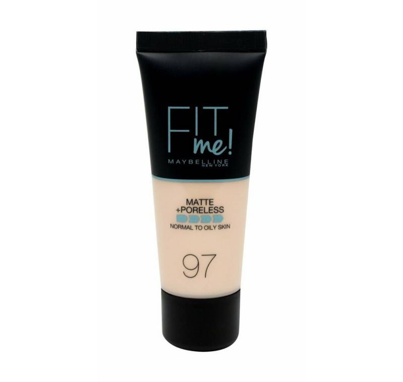 MAYBELLINE NEW YORK Foundation Fit Me Matte & Poreless Foundation 97 Natural Porcelain 30ml von MAYBELLINE NEW YORK