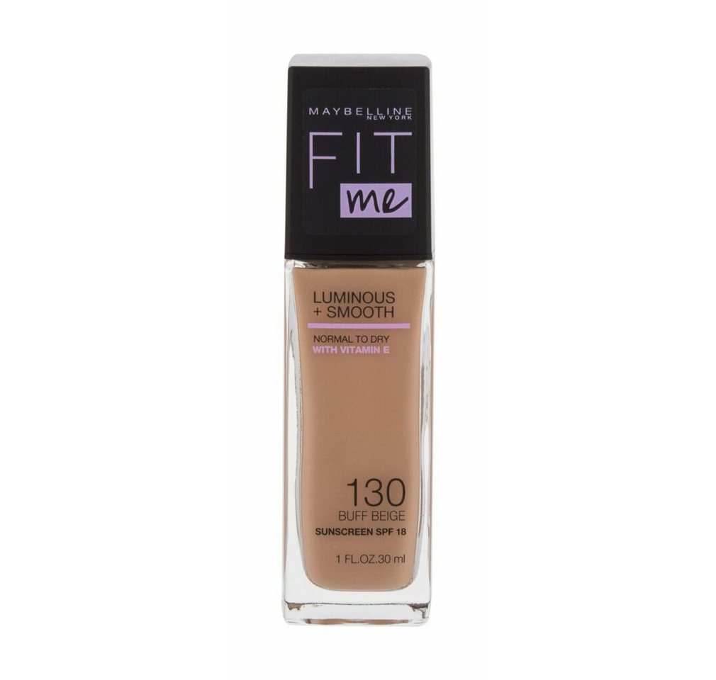 MAYBELLINE NEW YORK Foundation Fit Me Podk ad 130 Buff Beige Spf18 30ml w MAYBELLINE NEW YORK Foundation Fit Me Podk ad 130 Buff Beige Spf18 30ml w von MAYBELLINE NEW YORK