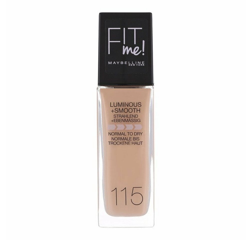 MAYBELLINE NEW YORK Foundation Foundation Fit Me Liquid 115 Ivory, LSF 18, 30 ml MAYBELLINE NEW YORK Foundation Foundation Fit Me Liquid 115 Ivory, LSF 18, 30 ml von MAYBELLINE NEW YORK