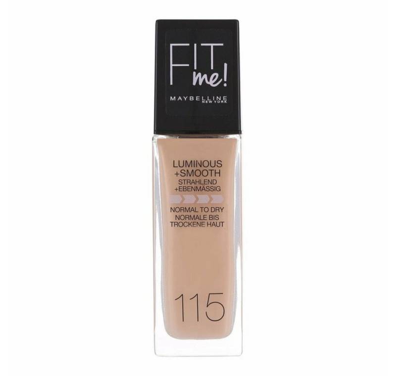 MAYBELLINE NEW YORK Foundation Foundation Fit Me Liquid 115 Ivory, LSF 18, 30 ml von MAYBELLINE NEW YORK