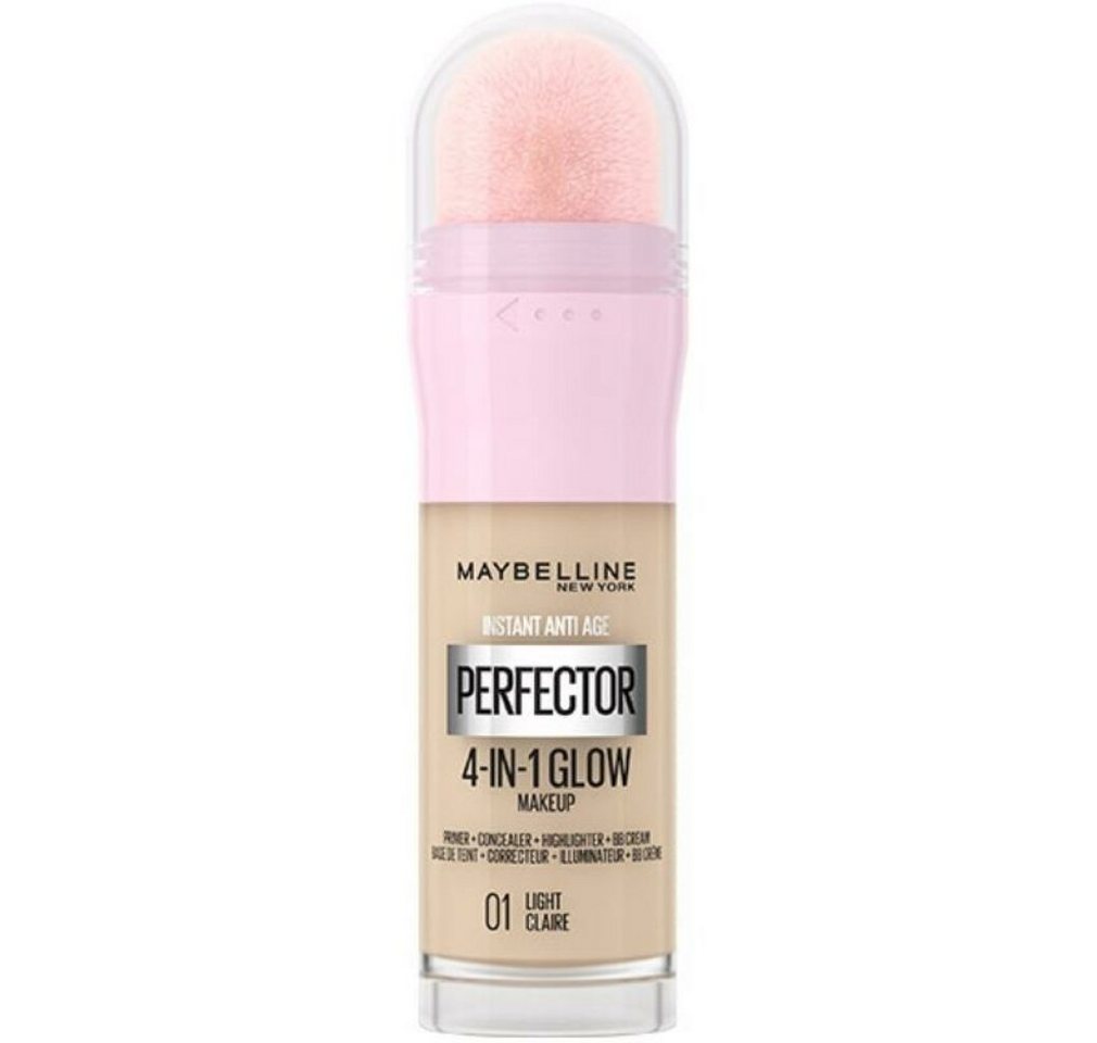 MAYBELLINE NEW YORK Foundation Instant Anti-Age Perfector Glow 01-Light 20ml MAYBELLINE NEW YORK Foundation Instant Anti-Age Perfector Glow 01-Light 20ml von MAYBELLINE NEW YORK