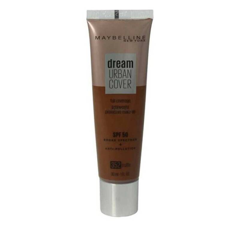 MAYBELLINE NEW YORK Foundation Make-up Dream Urban Cover 352 Truffle, 30 ml von MAYBELLINE NEW YORK
