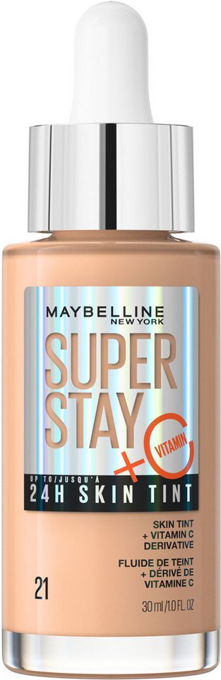 MAYBELLINE NEW YORK Foundation Maybelline New York Super Stay 24H Skin Tint, mit Vitamin C von MAYBELLINE NEW YORK