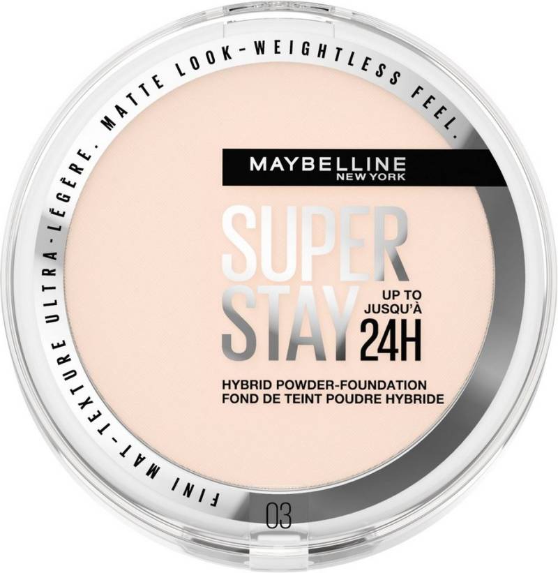 MAYBELLINE NEW YORK Foundation Maybelline New York Super Stay Hybrides Puder Make-Up, mit langanhaltender Formel von MAYBELLINE NEW YORK