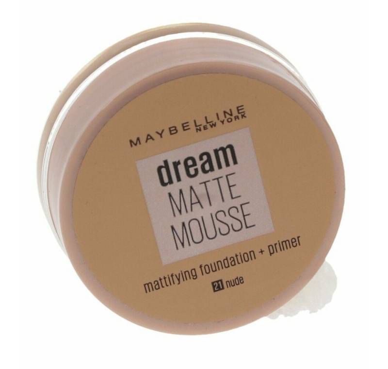 MAYBELLINE NEW YORK Haarspülung Dream Matte Mousse Foundation SPF15 18ml von MAYBELLINE NEW YORK
