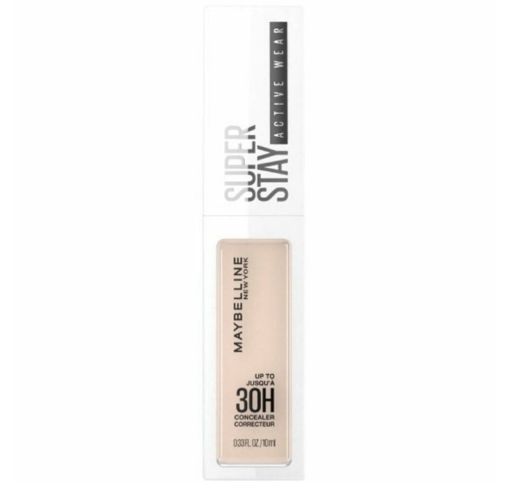 MAYBELLINE NEW YORK Lidschatten-Base SuperStay Active Wear 10ml concealer # 10 Fair von MAYBELLINE NEW YORK