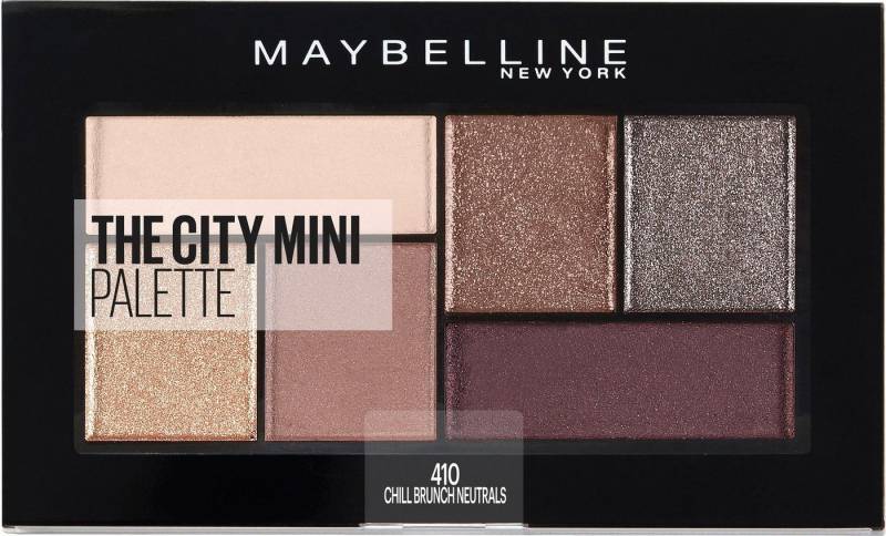 MAYBELLINE NEW YORK Lidschatten-Palette The City Mini, mit verschiedenen Nuancen von MAYBELLINE NEW YORK