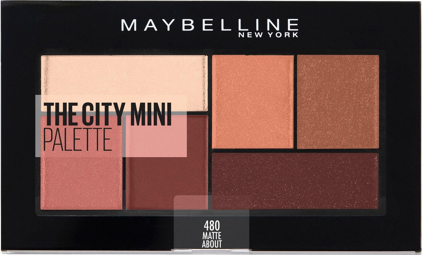 MAYBELLINE NEW YORK Lidschatten-Palette The City Mini, Matte About Town von MAYBELLINE NEW YORK