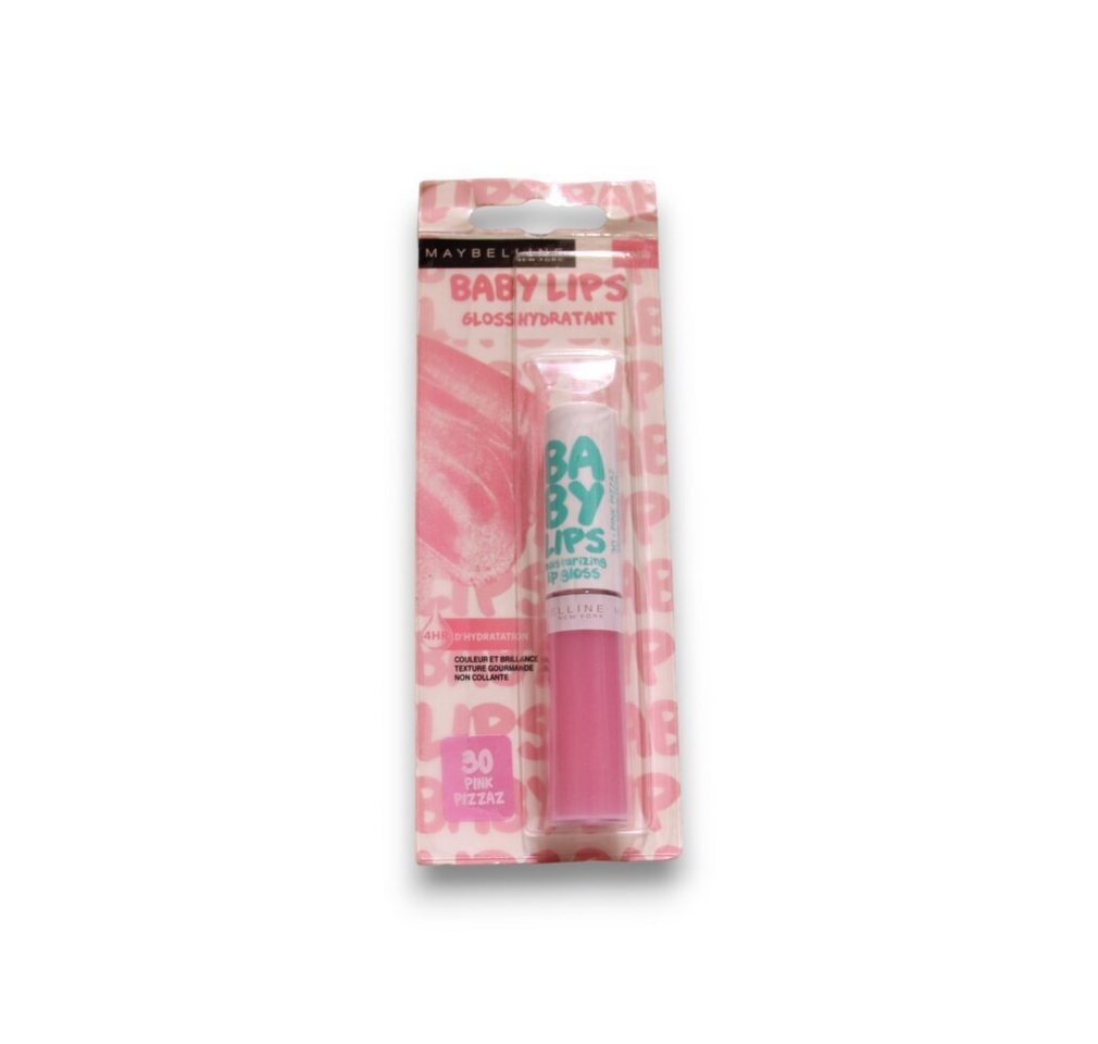 MAYBELLINE NEW YORK Lipgloss Baby Lip Gloss 30 Pink Pizzaz 5ml von MAYBELLINE NEW YORK