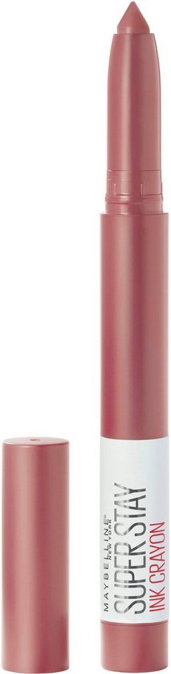 MAYBELLINE NEW YORK Lippenstift Super Stay Ink Crayon, mit natürlichen Inhaltstoffen von MAYBELLINE NEW YORK