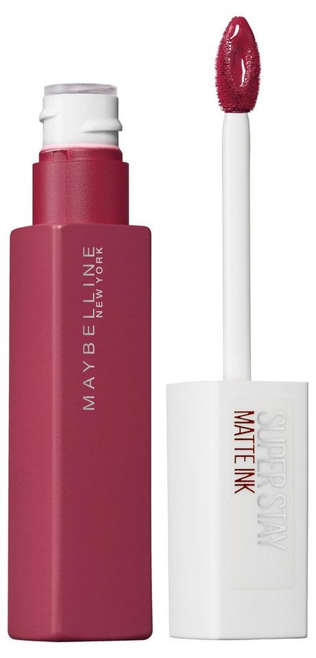 MAYBELLINE NEW YORK Lippenstift Super Stay Matte Ink, mit natürlichen Inhaltstoffen von MAYBELLINE NEW YORK