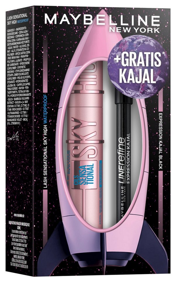 MAYBELLINE NEW YORK Make-up Set Maybelline New York Xmas Coffret Sky High + Expression Kajal von MAYBELLINE NEW YORK