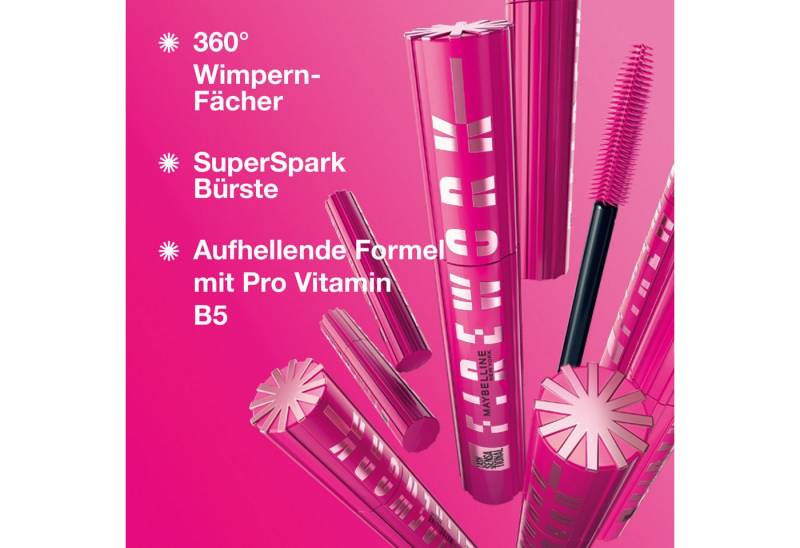 MAYBELLINE NEW YORK Mascara Maybelline New York Lash Sensational Firework, mit Pro Vitamin B7 von MAYBELLINE NEW YORK