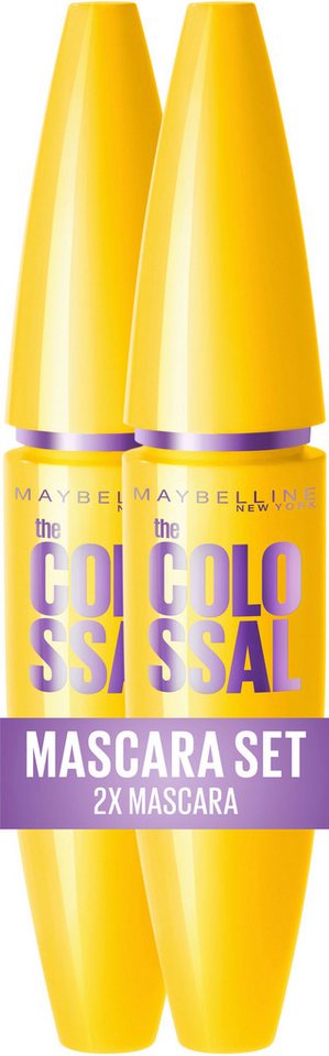 MAYBELLINE NEW YORK Mascara Maybelline New York Volum' Express The Colossal Mascara, Wimperntusche, mit Collagen von MAYBELLINE NEW YORK