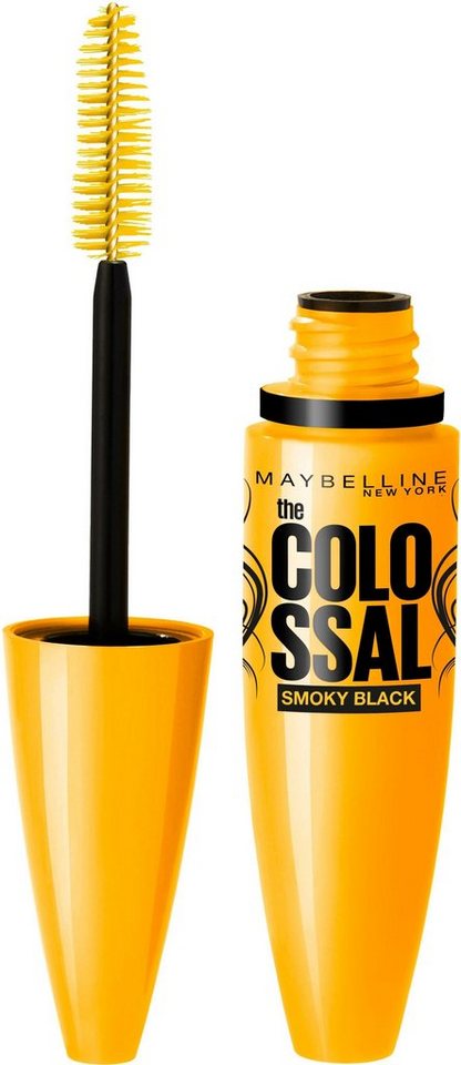 MAYBELLINE NEW YORK Mascara Volum' Express The Colossal Smoky Eyes, mit intensiv pflegender Collagen-Formel von MAYBELLINE NEW YORK