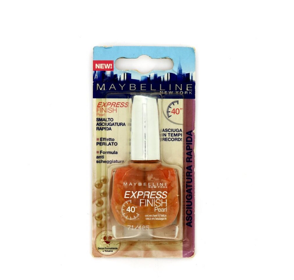 MAYBELLINE NEW YORK Nageldesign Zubehör Express Finish 40 Sec. #405 Pearl 10ml von MAYBELLINE NEW YORK
