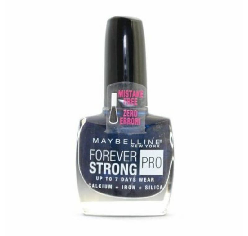 MAYBELLINE NEW YORK Nagellack Forever Strong Super Stay 7 Days #650 Midnight Blue 10ml von MAYBELLINE NEW YORK