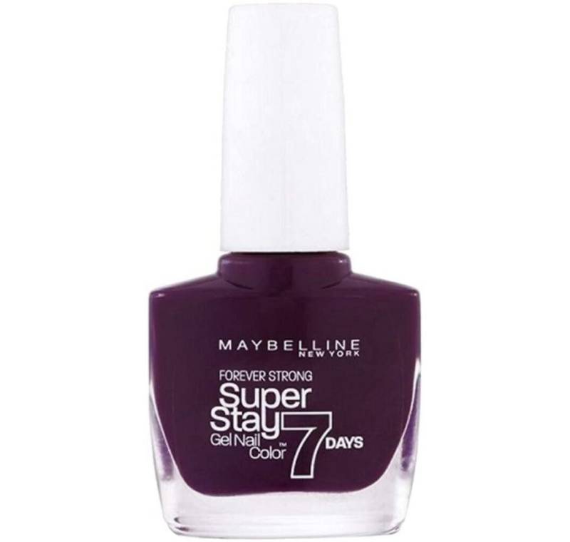 MAYBELLINE NEW YORK Nagellack Super Stay 7 Days Nagellack #05 Extreme Black Current 10ml von MAYBELLINE NEW YORK