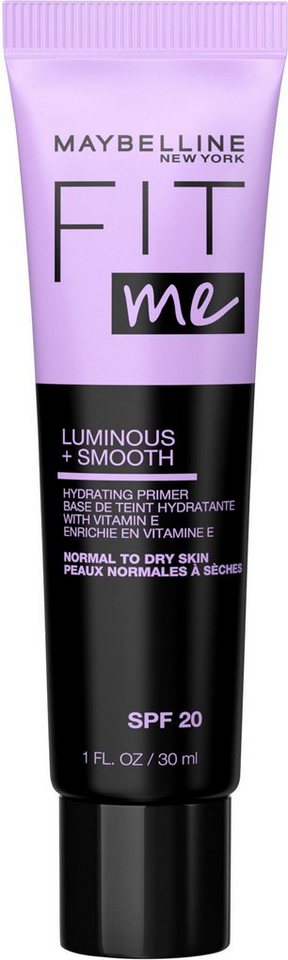 MAYBELLINE NEW YORK Primer Fit Me Primer Luminous & Smooth, mit langanhaltender Formel MAYBELLINE NEW YORK Primer Fit Me Primer Luminous & Smooth, mit langanhaltender Formel von MAYBELLINE NEW YORK