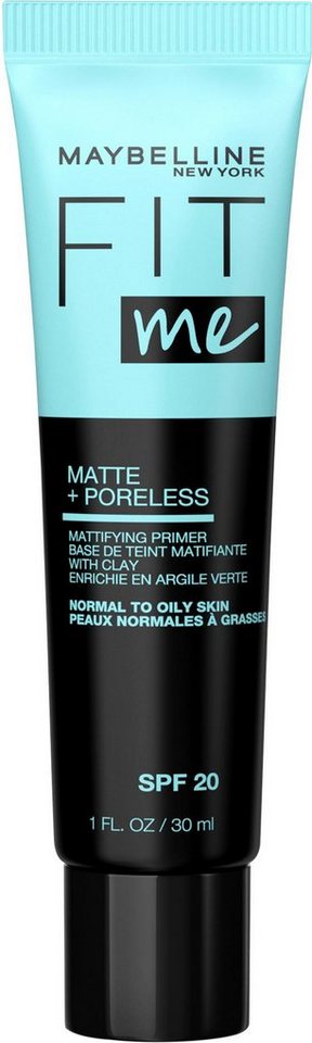 MAYBELLINE NEW YORK Primer Fit Me Primer Matte & Poreless, mit langanhaltender Formel MAYBELLINE NEW YORK Primer Fit Me Primer Matte & Poreless, mit langanhaltender Formel von MAYBELLINE NEW YORK