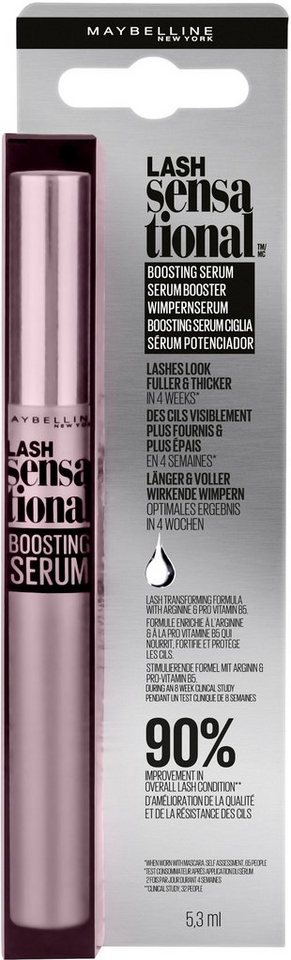 MAYBELLINE NEW YORK Primer Lash Sensational Wimpernserum, Wimpern Primer von MAYBELLINE NEW YORK