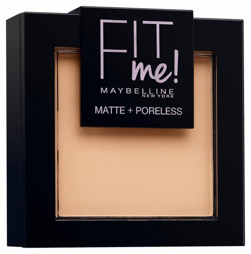 MAYBELLINE NEW YORK Puder FIT ME, mit langanhaltender Formel von MAYBELLINE NEW YORK