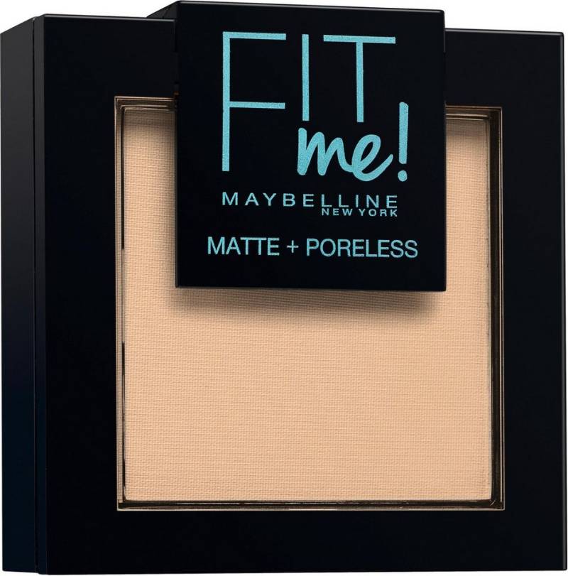 MAYBELLINE NEW YORK Puder FIT ME Matte & Poreless, mit langanhaltender Formel von MAYBELLINE NEW YORK