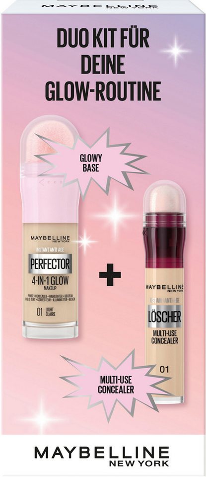 MAYBELLINE NEW YORK Schmink-Set Maybelline New York Instant Perfector Glow + Concealer, mit vielseitigen Kombinationsmöglichkeiten von MAYBELLINE NEW YORK