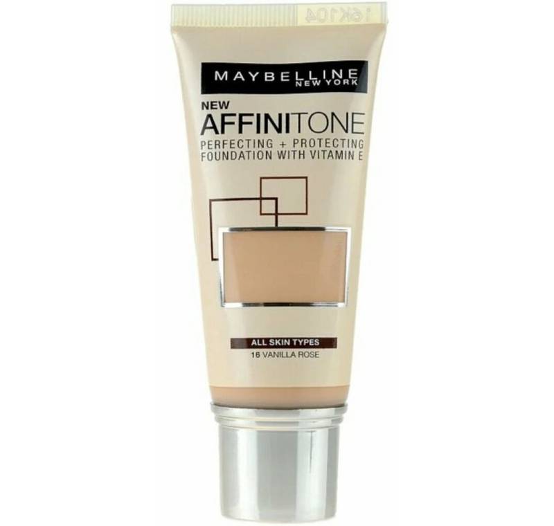 MAYBELLINE NEW YORK Schwämmchen Affinitone Schützende Perfektionierende Grundierung Vitamin E 30ml von MAYBELLINE NEW YORK