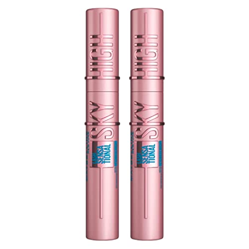 2 x Maybelline Lash Sensational Sky High Waterproof Mascara 7.2ml - Black von MAYBELLINE