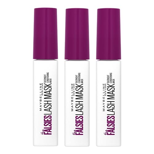 3 x Maybelline The Falsies Lash Mask - Overnight Conditioning Mask 10ml von Max Factor