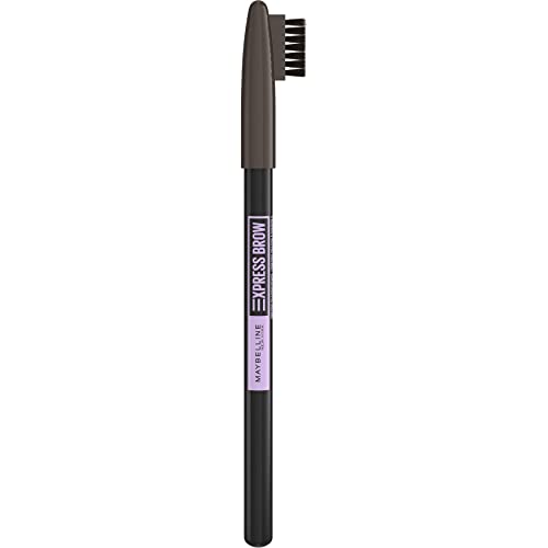 Maybelline New York 2-in-1 Augenbrauenstift mit anspitzbarer Spitze und weicher Bürste, Express Brow, Nr. 05 Deep Brown, 1 Stück von MAYBELLINE