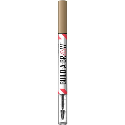 Maybelline New York 2in1 Augenbrauenstift mit Gel für volle und definierte Augenbrauen, Bis zu 24 Stunden Halt, Kein Verwischen, Build-A-Brow, Vegane Formel, Nr. 250 Blonde Maybelline New York 2in1 Augenbrauenstift mit Gel für volle und definierte Augenbrauen, Bis zu 24 Stunden Halt, Kein Verwischen, Build-A-Brow, Vegane Formel, Nr. 250 Blonde von MAYBELLINE