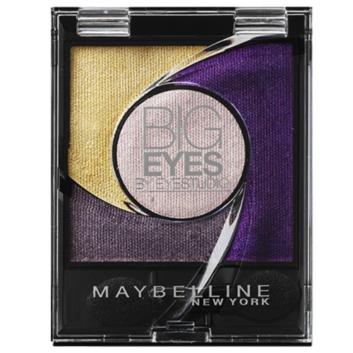 Maybelline New York Lidschatten Eyestudio Big Eyes Palette Purple 05 / Eyeshadow Set in Lila-Tönen mit Wet-Technologie und Perl-Pigmenten, 1 x 3,7 g von MAYBELLINE