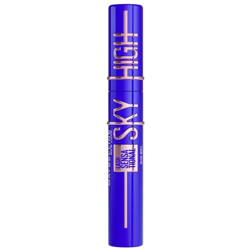 Maybelline New York Wimperntusche für extrem lange Wimpern, Lash Sensational Sky High Mascara, Blau, 7.2 ml von MAYBELLINE