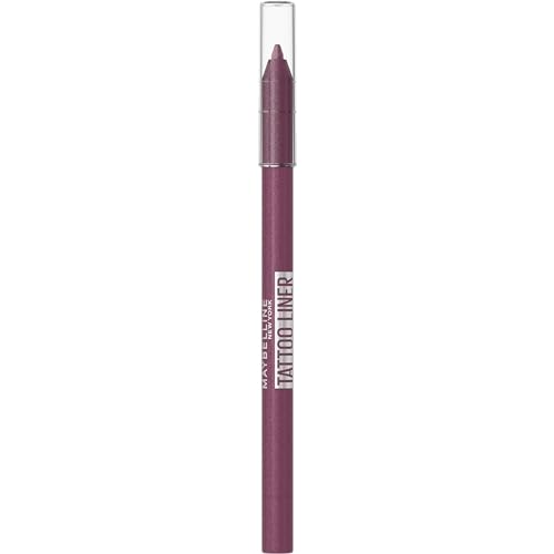 Maybelline New York Gel Eyeliner, Wasserfester und langanhaltender Gel Stift, Bis zu 36 Stunden Halt, Tattoo Liner Gel Pencil, Farbton: 818 Burgundy Bliss von MAYBELLINE