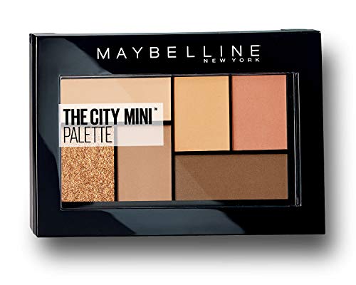 Maybelline New York Lidschatten-Palette - The City Mini Palette - Cocoa City (550) - 6 Farben von MAYBELLINE