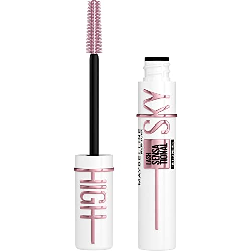 Maybelline New York Sky High Primer für Wimperntusche, Noch mehr Länge und Volumen, Mascara-Basis mit wimpernverlängerndem Effekt, Lash Sensational, Schwarz, 1 x 7,7 ml von MAYBELLINE