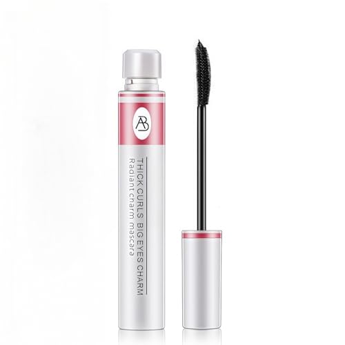 Wasserfeste Mascara (Wimperntusche) Mit Kammbürste - Volumen & Länge Für Oberere Und Untere Wimpern - Schmalzfreie Formel Für Glatte Locken - Lang Anhaltend Klumpenfrei - Schmutzresistent Und Anfänger von MAYEON