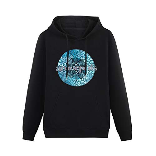 MAYILI Warm Sweatshirts Amorphis Elegy 1996 Album Cover Heavyweight Hooded Black S von MAYILI