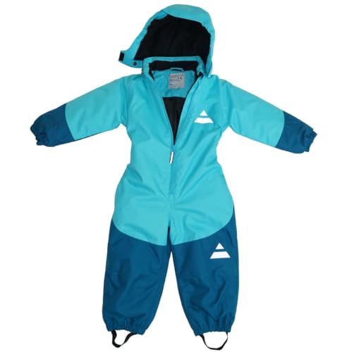 MAYLYNN Schneeanzug Aqua blau atmungsaktiv wasserdicht 10.000 mm, Größe:140 von MAYLYNN