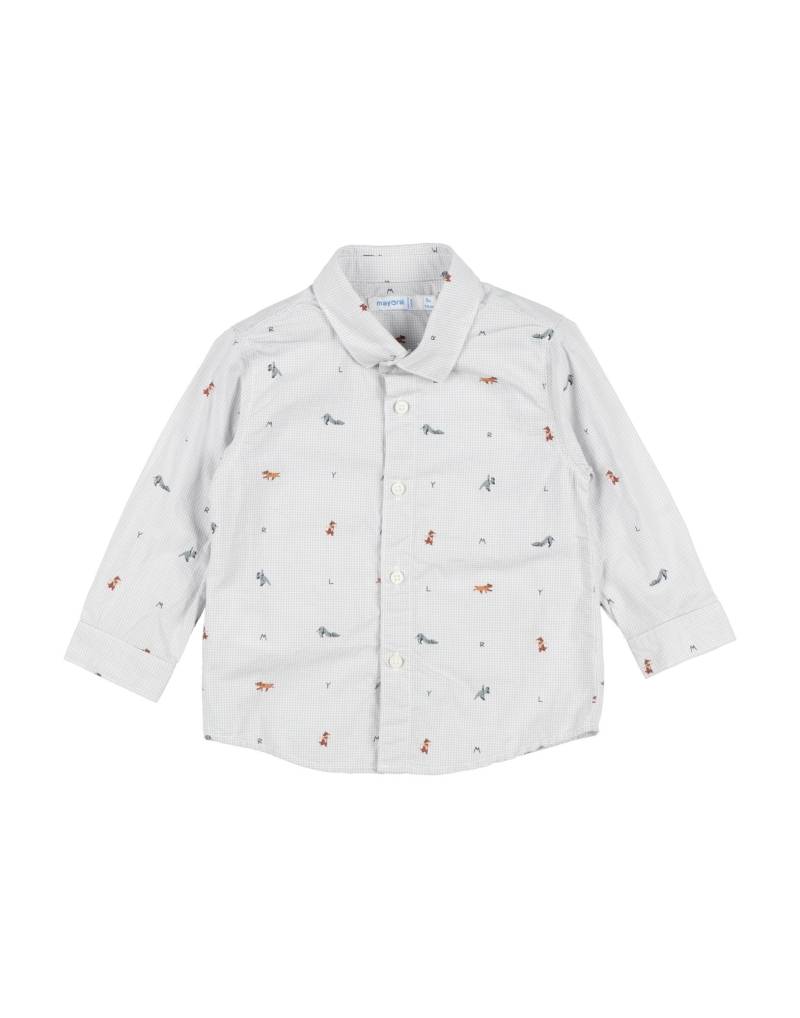 MAYORAL Hemd Kinder Hellgrau von MAYORAL