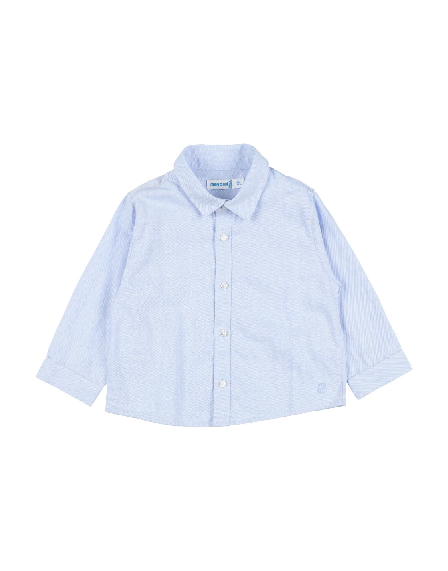 MAYORAL Hemd Kinder Himmelblau von MAYORAL