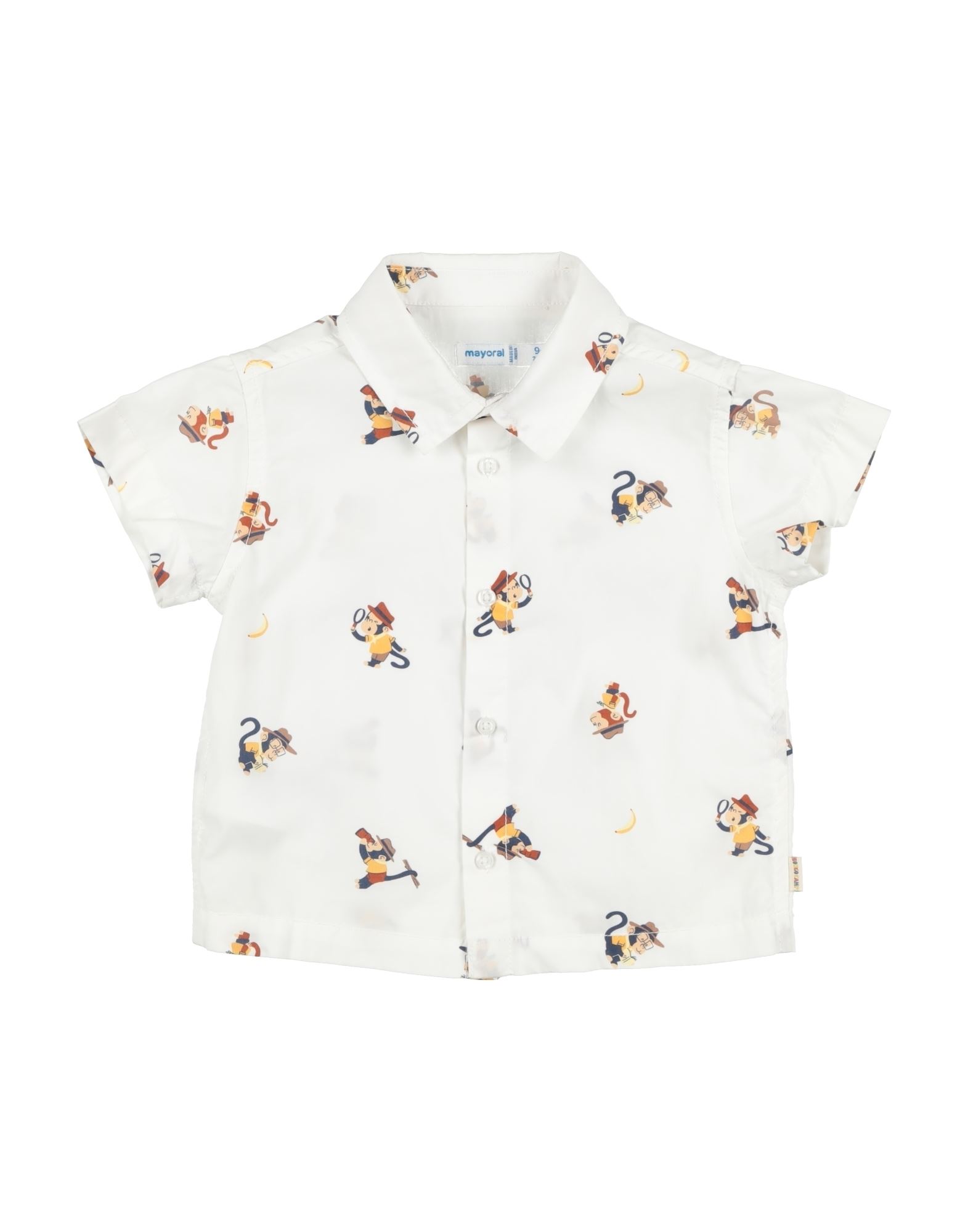MAYORAL Hemd Kinder Off white von MAYORAL