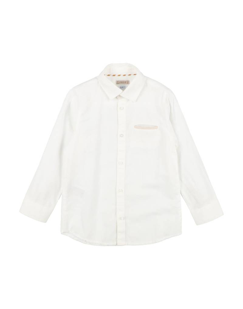 MAYORAL Hemd Kinder Weiß von MAYORAL