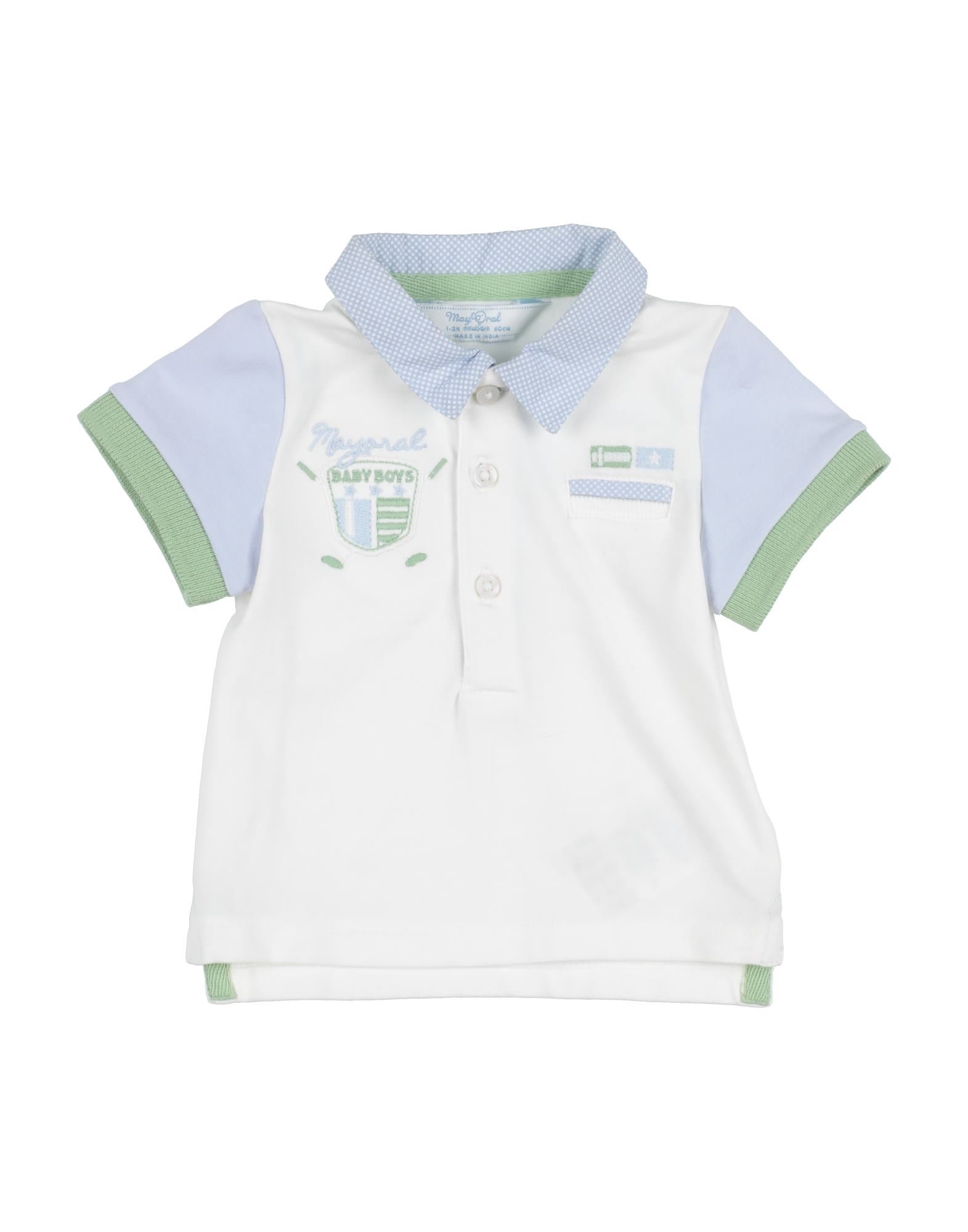 MAYORAL Poloshirt Kinder Weiß von MAYORAL