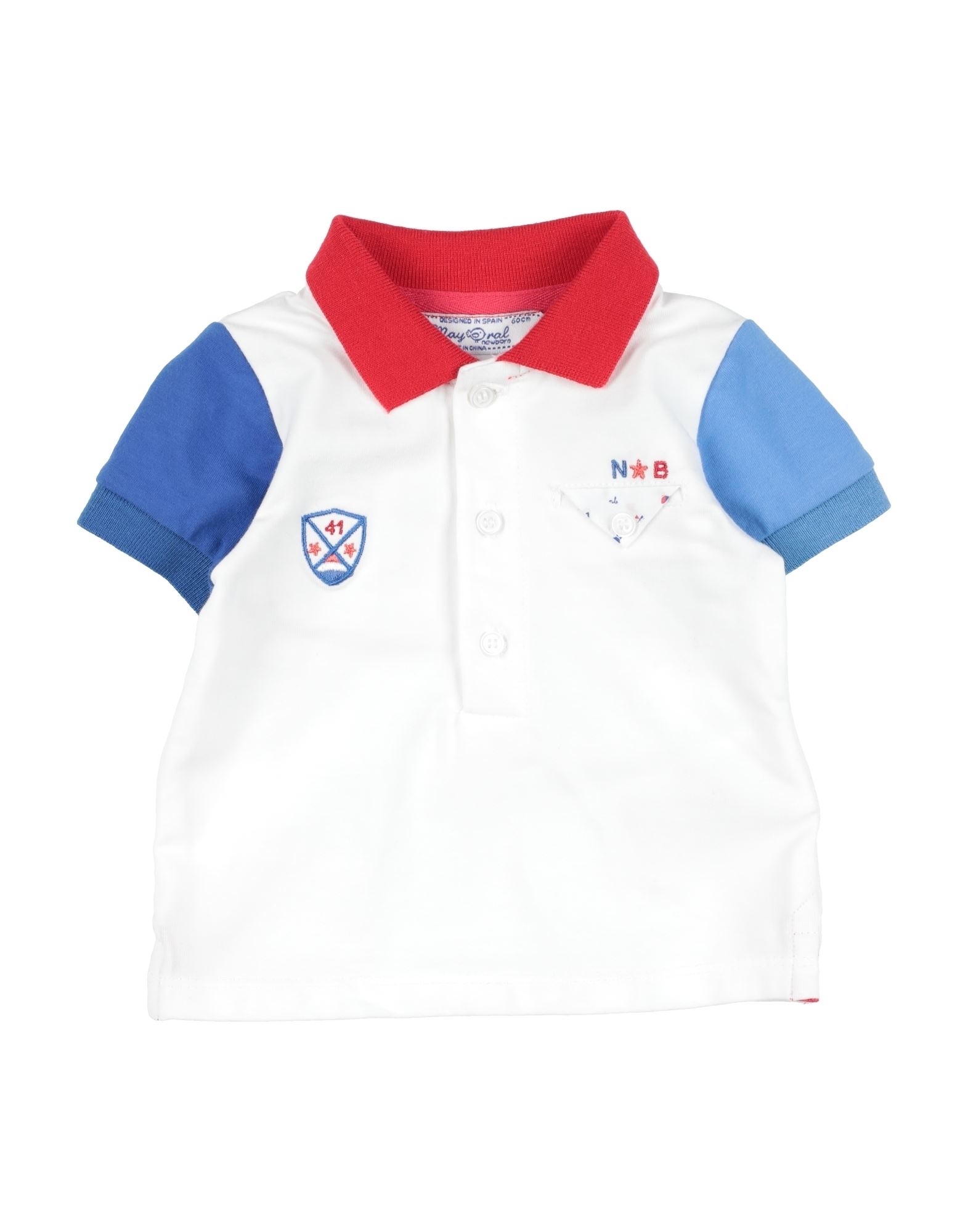 MAYORAL Poloshirt Kinder Weiß von MAYORAL