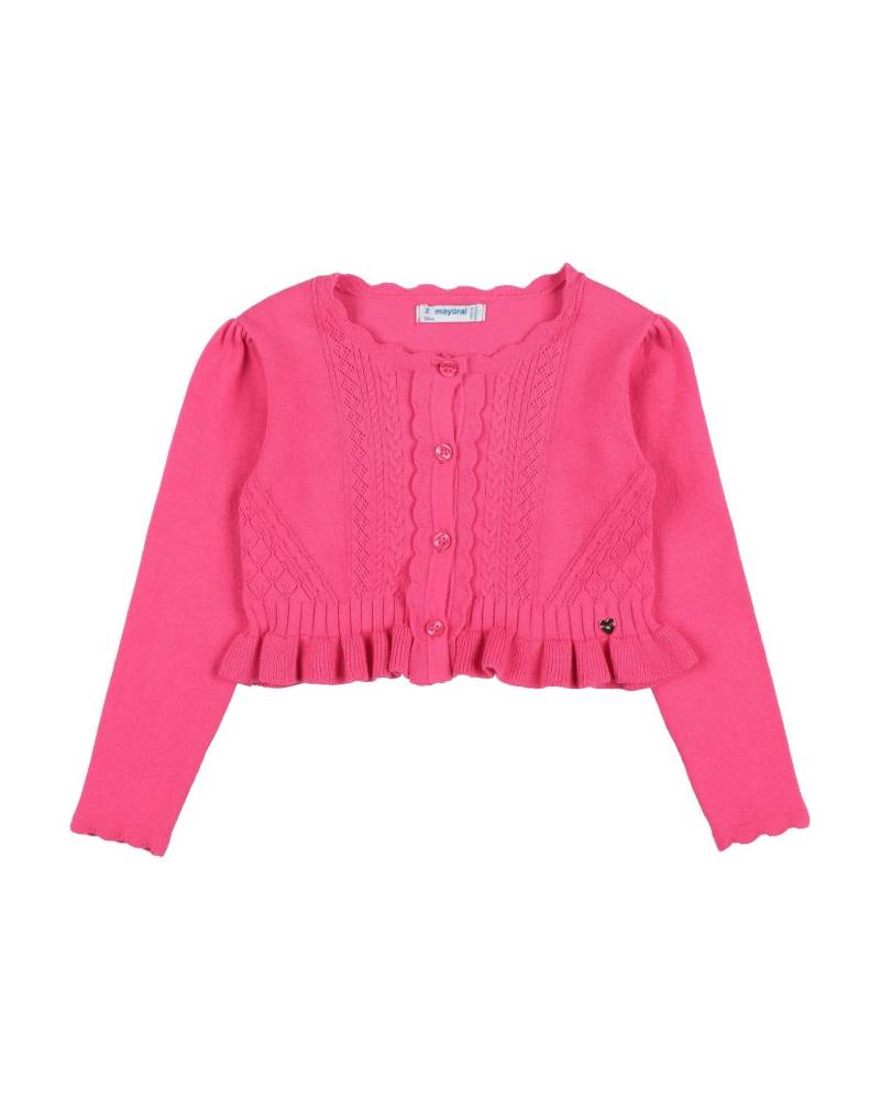MAYORAL Strickjacke Kinder Fuchsia von MAYORAL