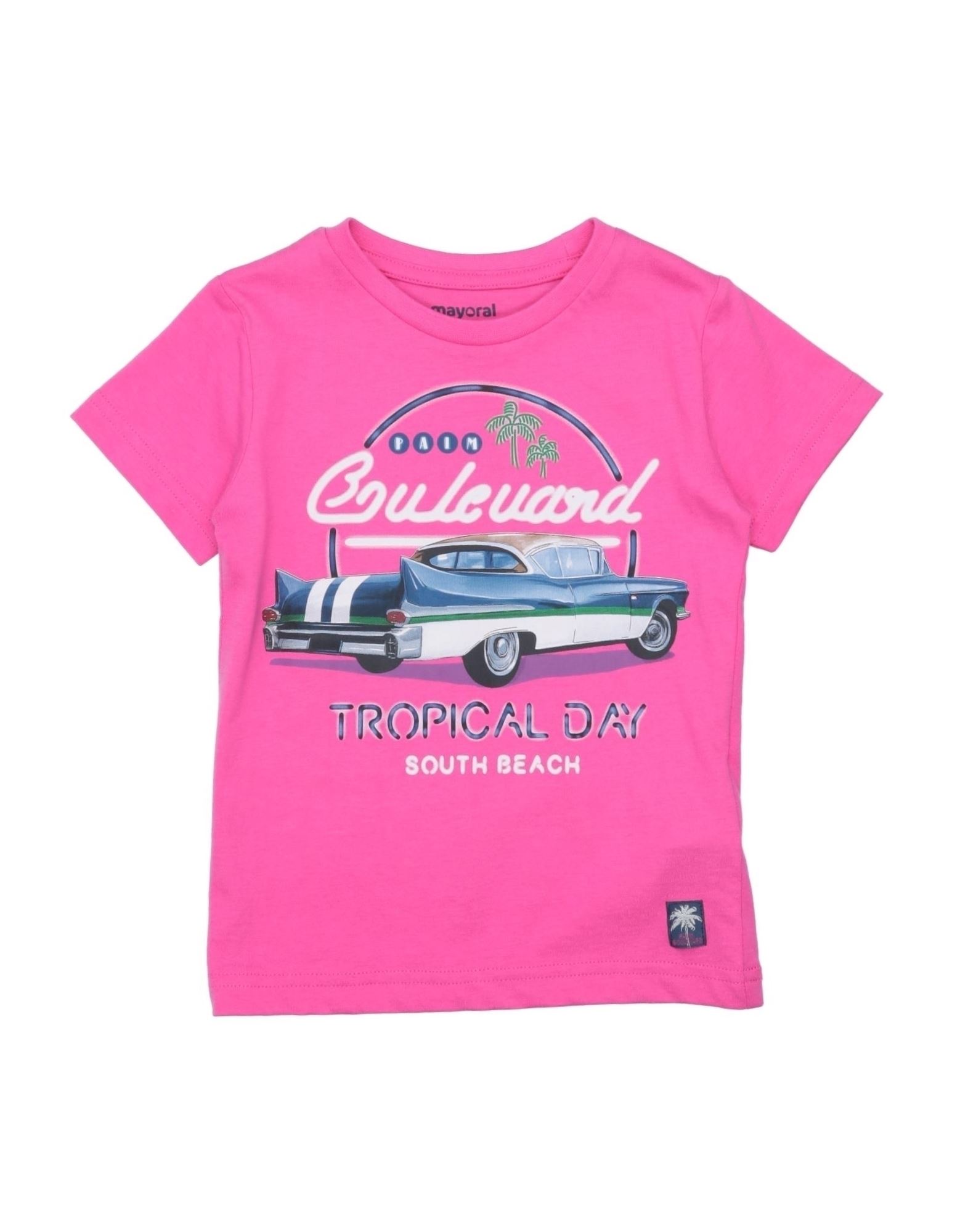 MAYORAL T-shirts Kinder Fuchsia von MAYORAL